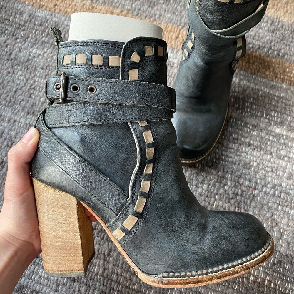 Free People Wrap Heel Boot